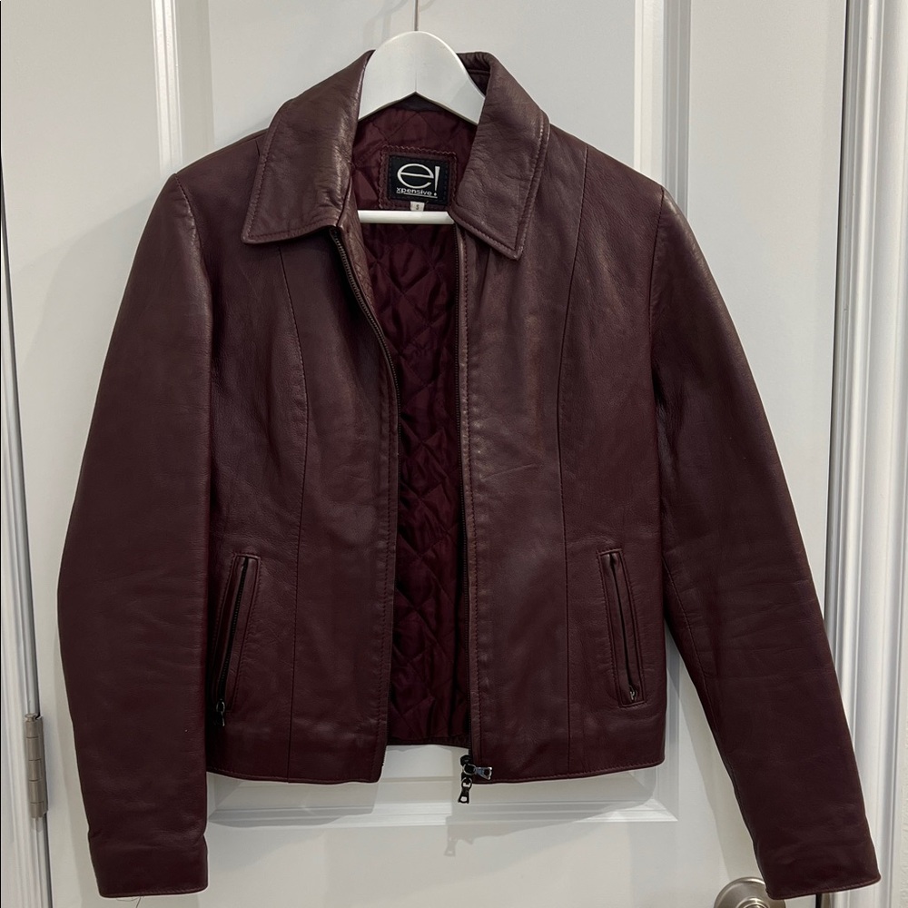Vintage Italian leather jacket